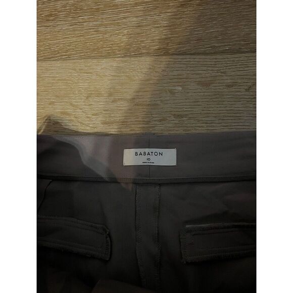 Babaton Womens Brown Wide Leg High Rise Trousers Size 10 - Picture 3 of 3